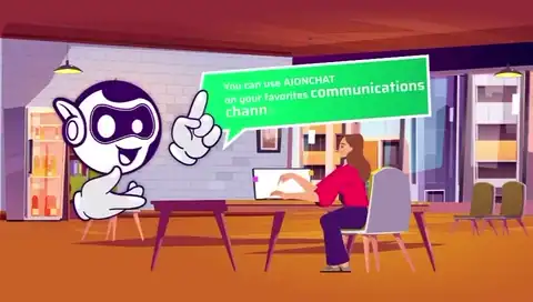 AionChat explainer, animated preview